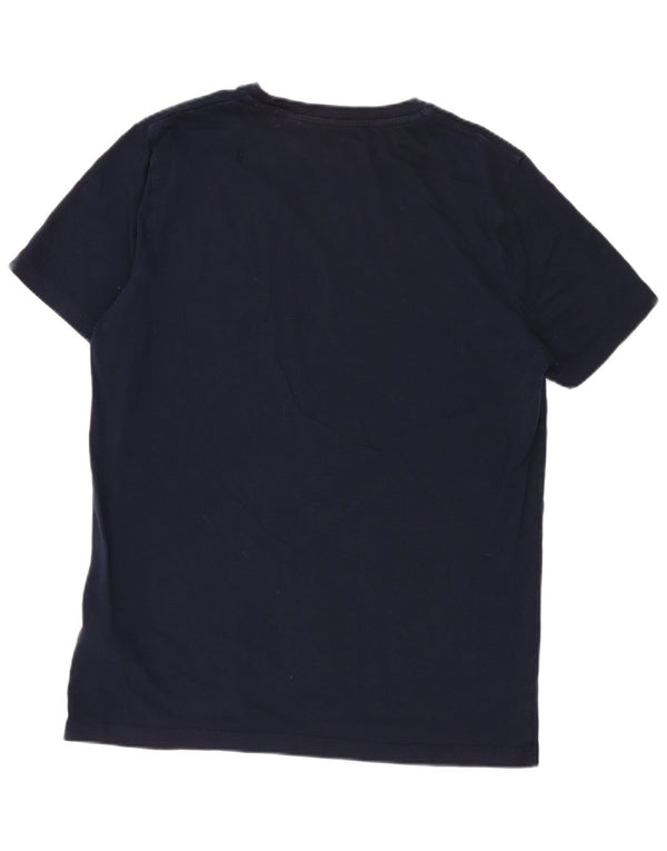 Jack Wills drenge almindelig grafisk t-shirt top 14-15 år marineblå bomuld