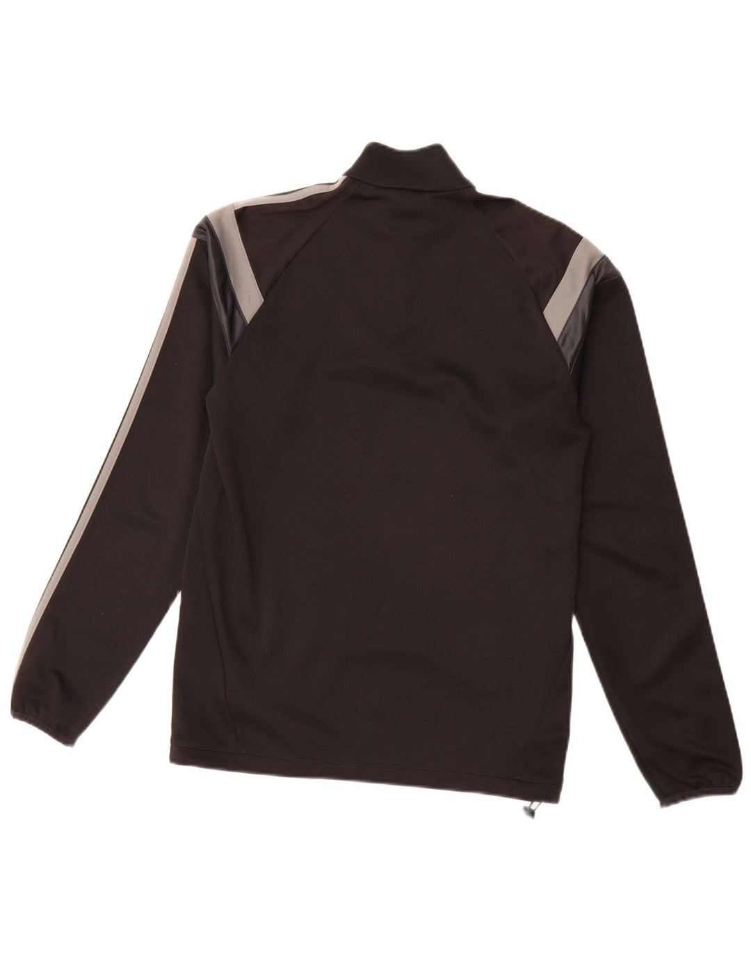 Adidas Herre Climacool Pullover med lynlås-hals Træningsdragt Top XS Sort Colourblock