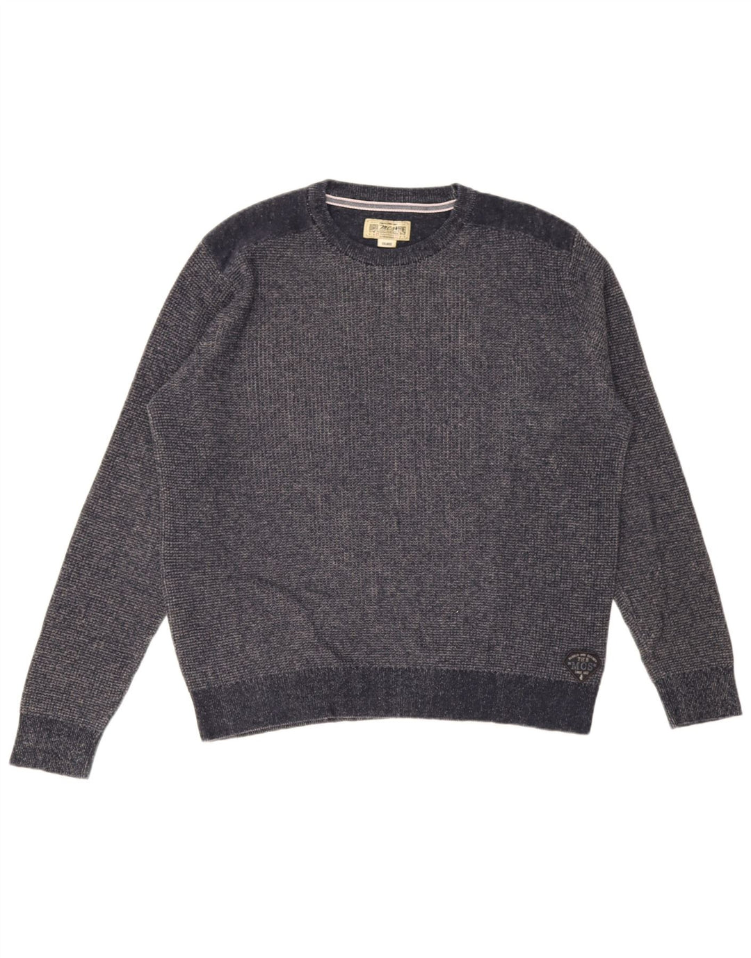 Marlboro Classics Herre Crew Neck Jumper Sweater 2XL Navy Blue