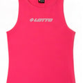 Lotto Kvinder Grafisk Vest Top UK 12 Medium Pink Bomuld