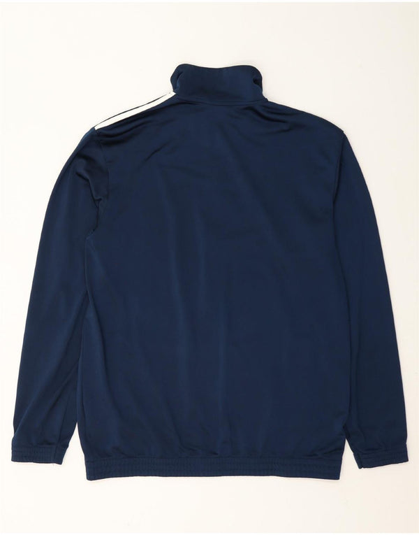 Adidas Træningsdragt til mænd Topjakke UK 44/46 Stor marineblå polyester