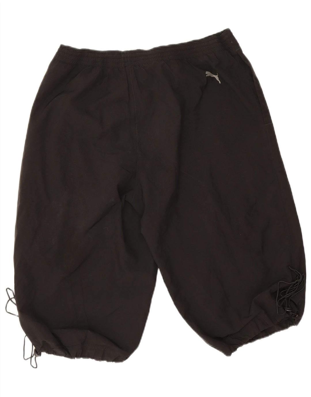 Puma Herre grafiske sportsshorts store sorte polyester
