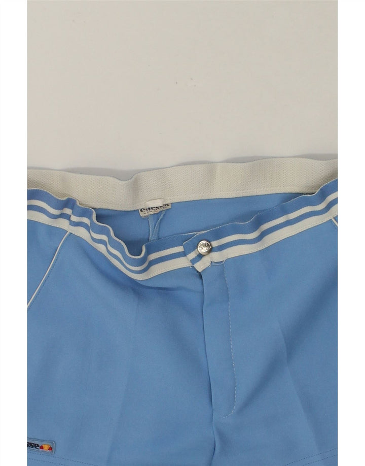 ELLESSE Womens Chino Shorts W30 Medium Blue Vintage Ellesse and Second-Hand Ellesse from Messina Hembry 