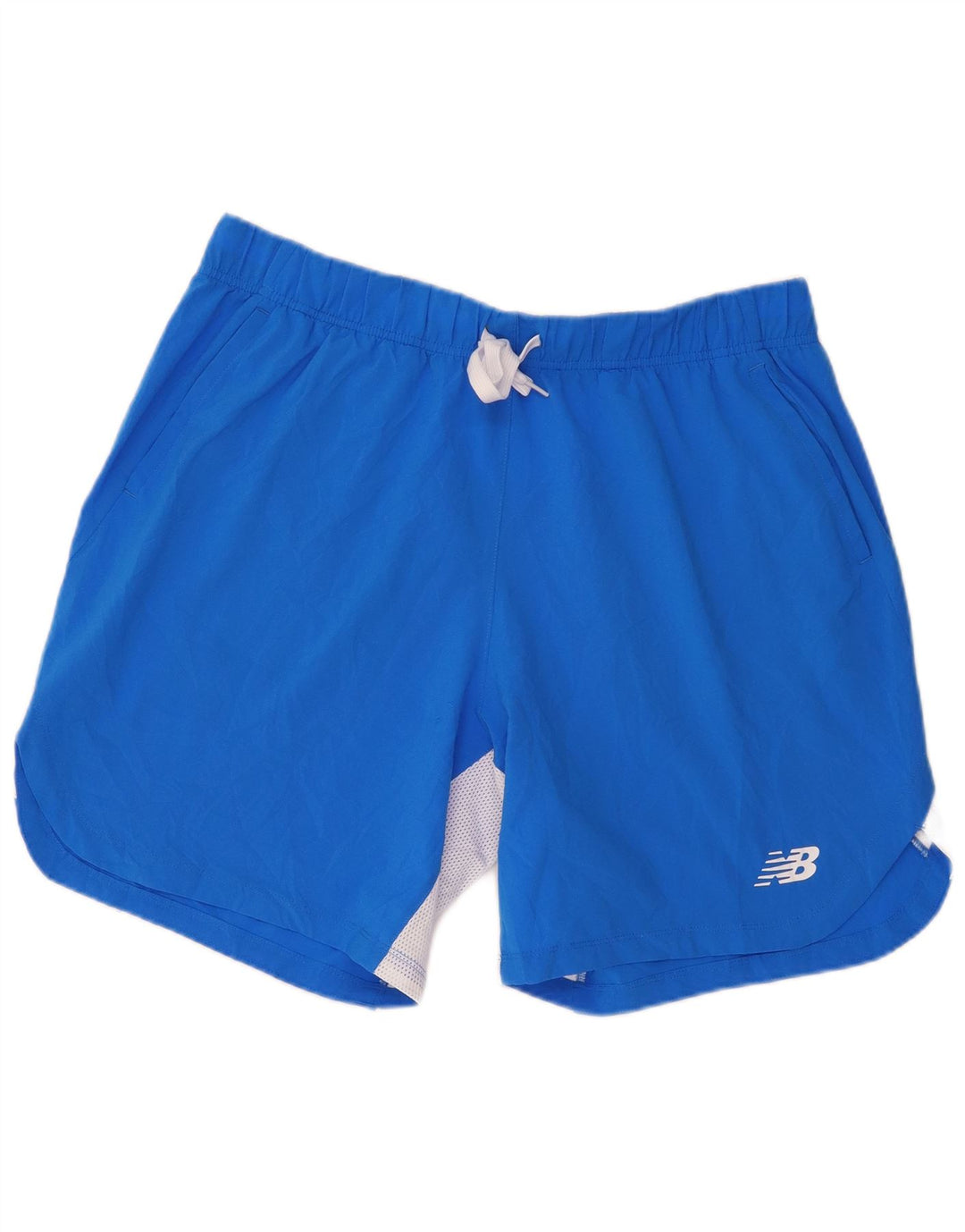 New Balance Herre Sportshorts XL Blå Colourblock Polyester