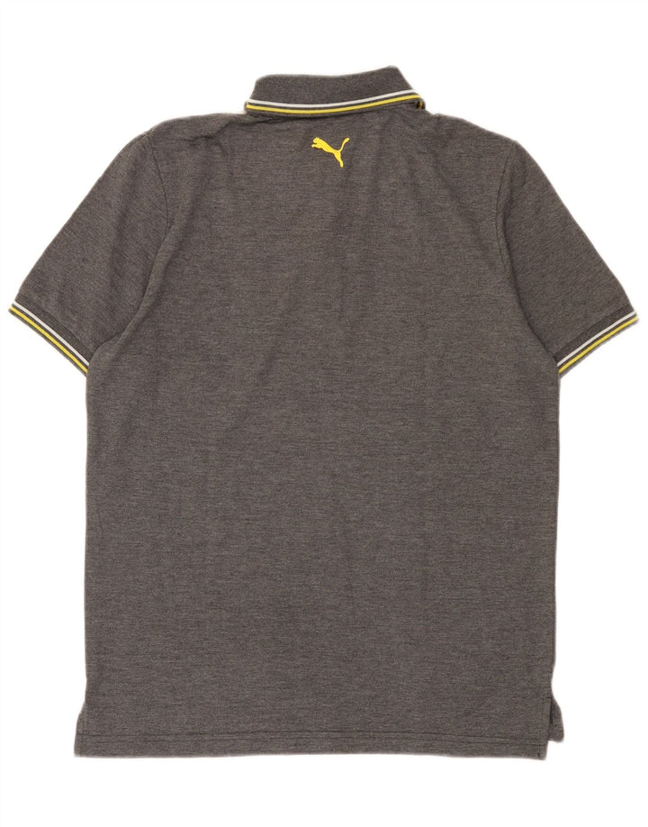 Puma Herre Polo Shirt Lille Grå Flecked