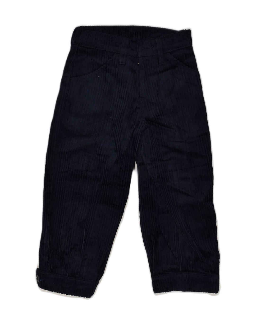 LEVI'S Girls Straight Corduroy Trousers 6-7 Years W23 L15 Navy Blue | Vintage Levi's | Thrift | Second-Hand Levi's | Used Clothing | Messina Hembry 