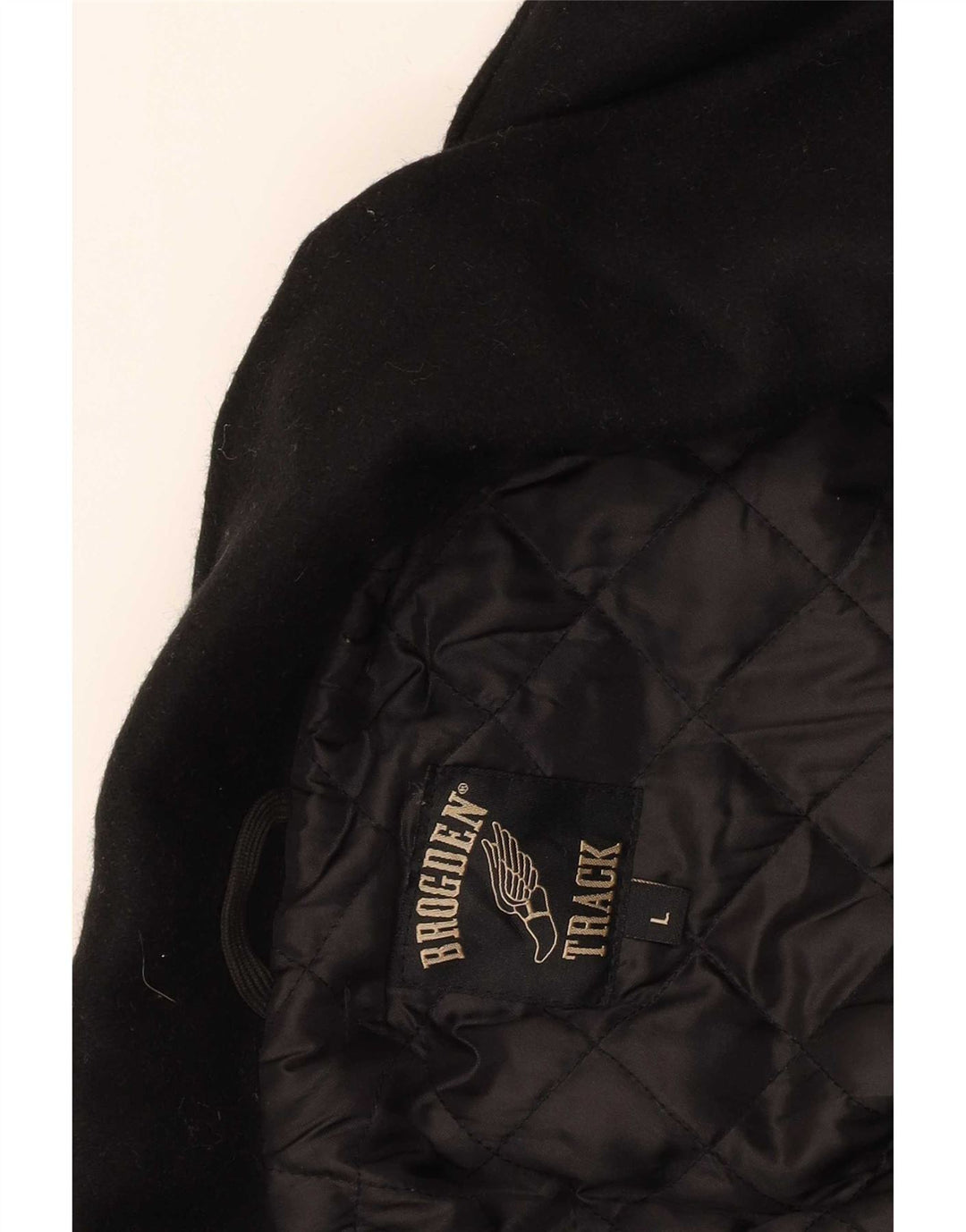 Brogden Dame Oversized Pea Coat UK 16 Large Black