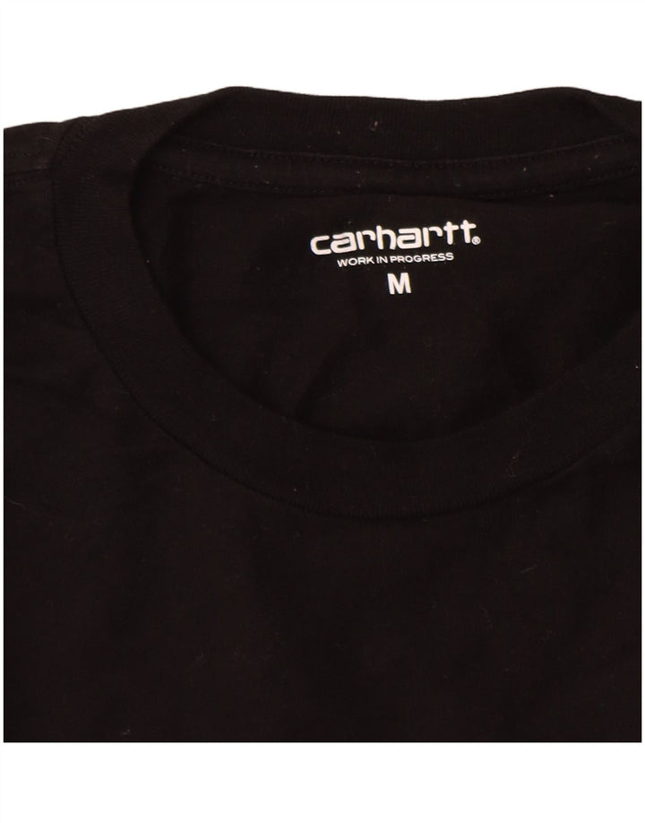 Carhartt Herre Top Langærmet Medium Sort Bomuld
