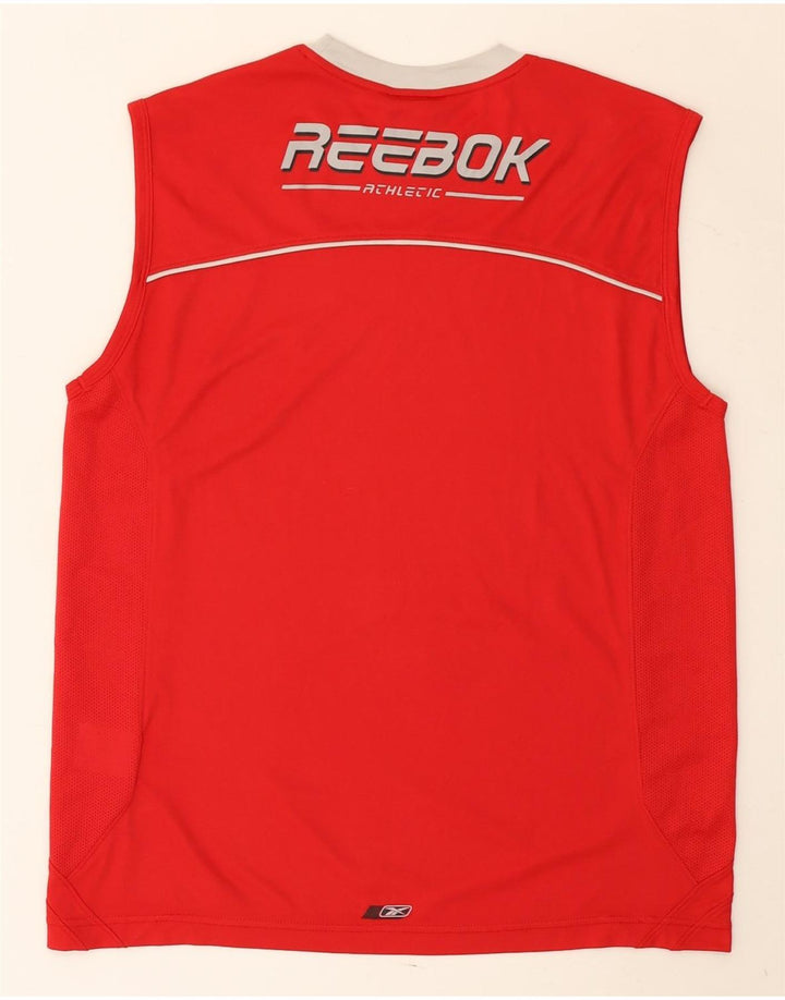 Reebok Herrevest Top Medium Rød Polyester
