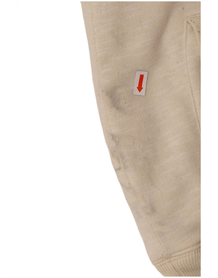 Animal Dame Hættetrøje Sweater UK 14 Stor Off White Flecked Bomuld