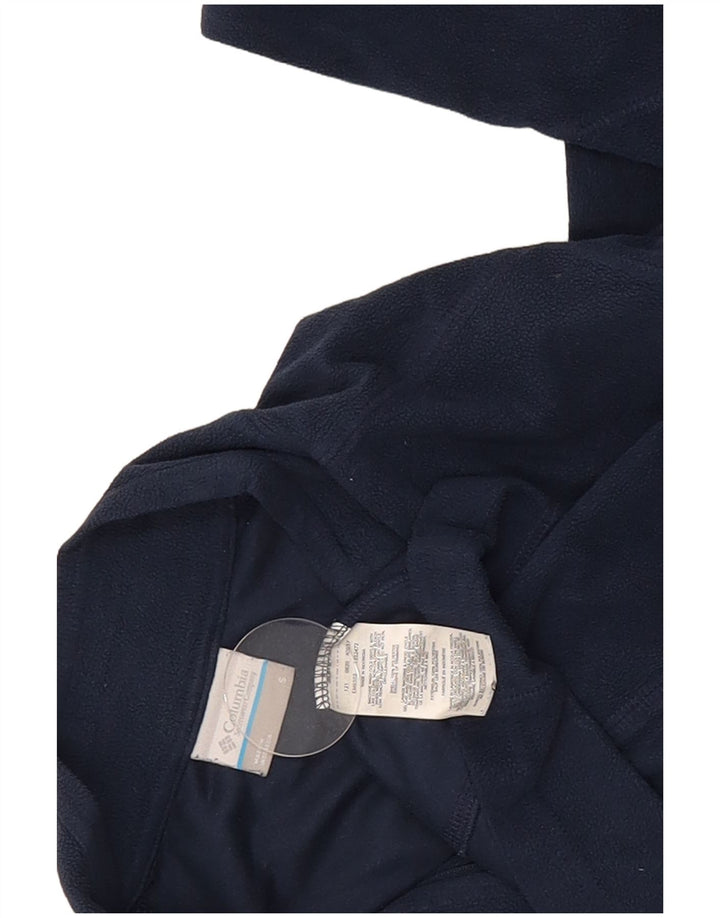 Columbia Herre lynlås hals Fleece Jumper lille marineblå polyester