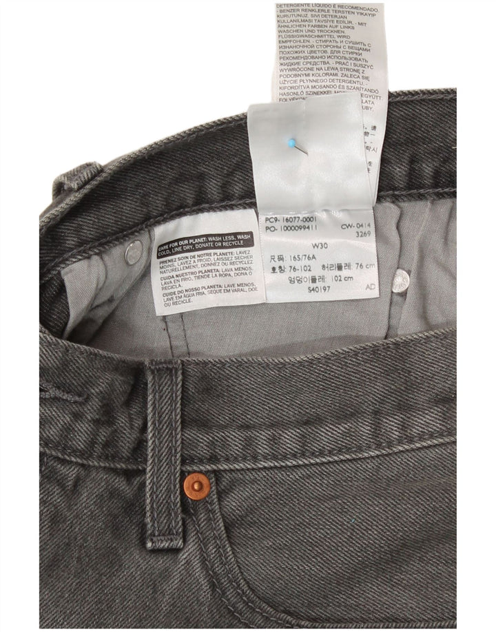 Levi's Womens 501 denimshorts W30 mellemgrå