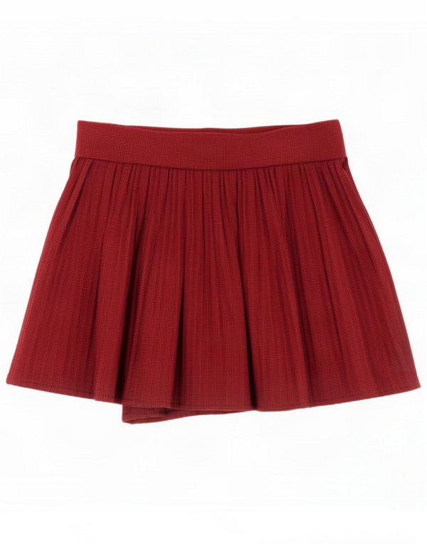 Zara Womens High Waist Shorts Small W26 Red