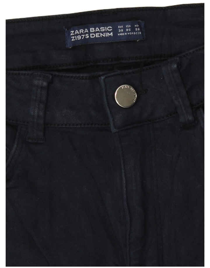 Zara Dame Slim Jeans EU 38 Small W28 L28 Navy Blue