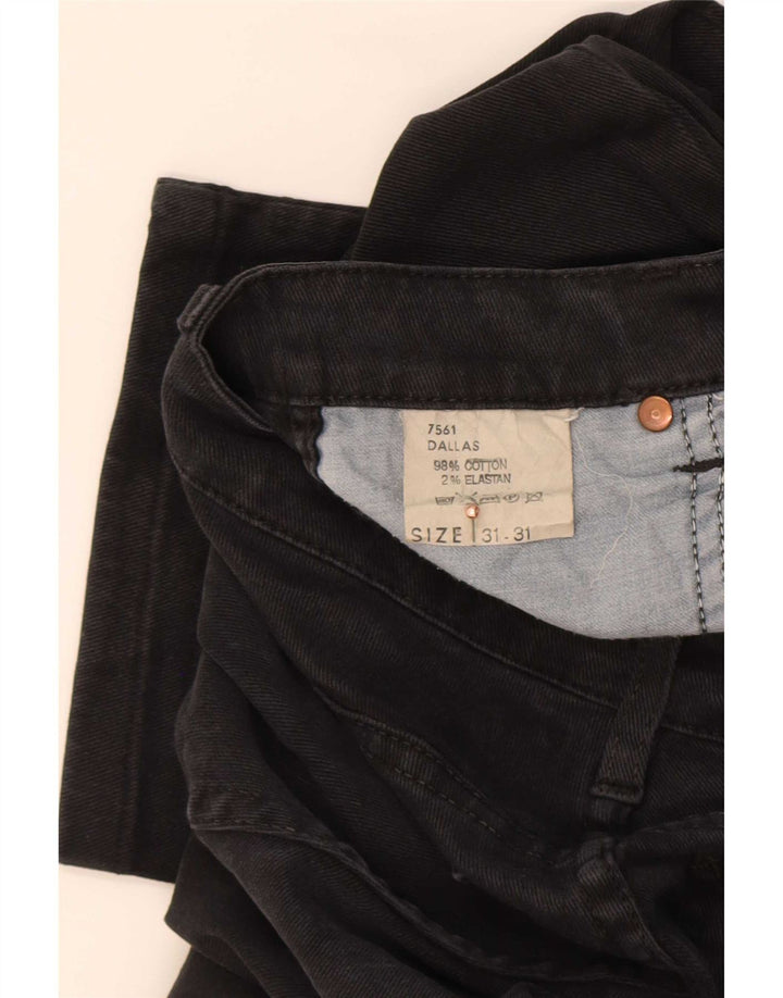 Lee Mens Slim Jeans W31 L28 Sort Bomuld