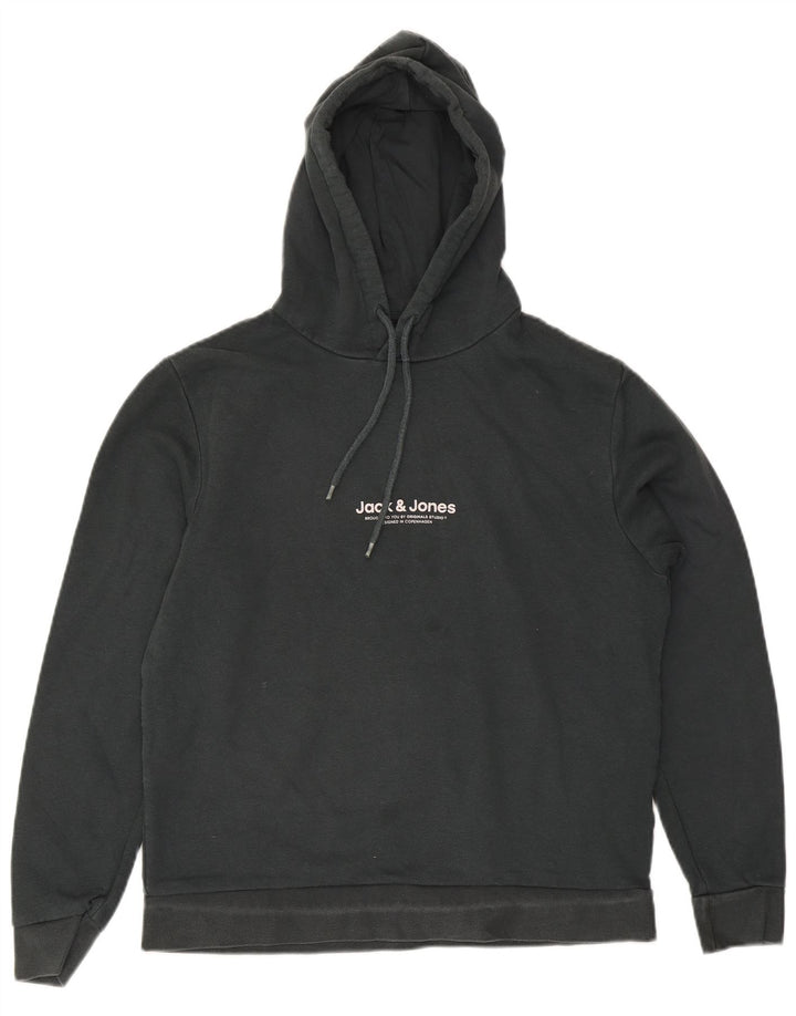 Jack & Jones Herre hættetrøje Jumper Stor grøn bomuld