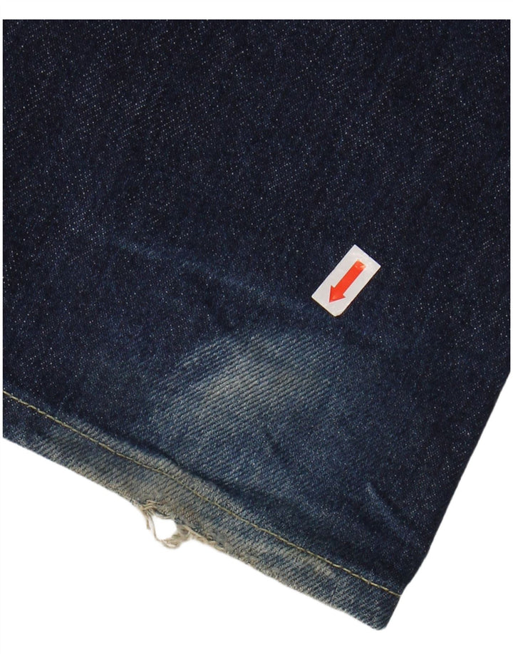 DIESEL Herre Bootcut Jeans W29 L33 Marineblå Bomuld