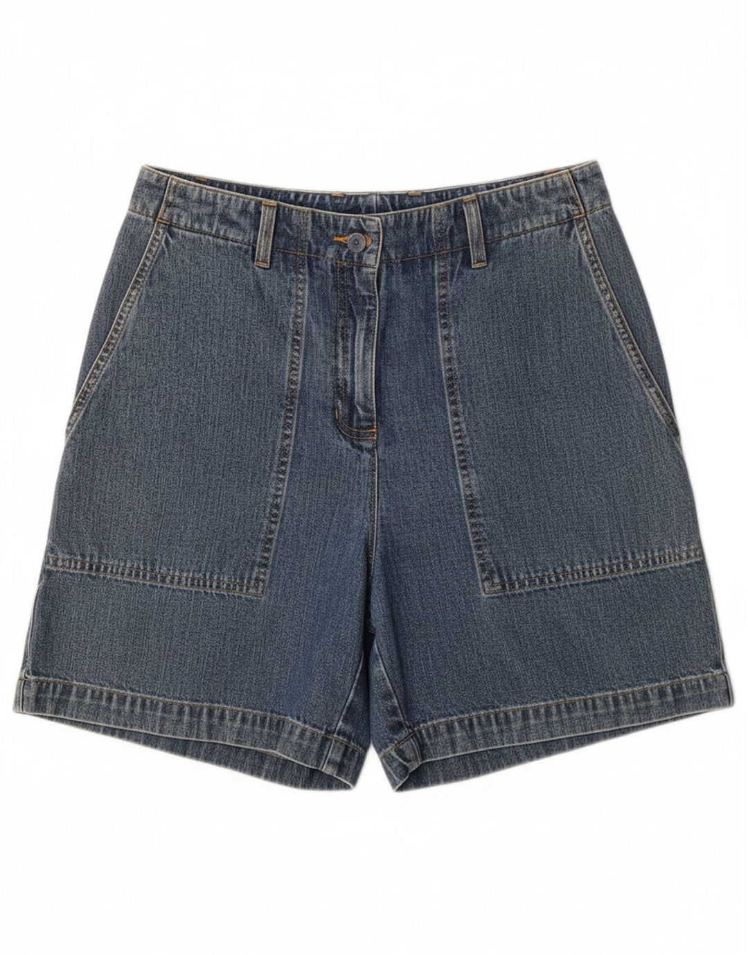 JONES NEW YORK Womens Denim Shorts US 6 Medium W32  Blue Cotton