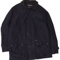 Sergio Tacchini Herre Utility Jacket UK 42 XL Navy Blue Polyester
