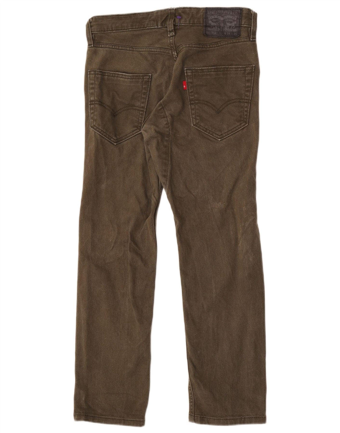 Levi's Herre 511 Slim Jeans W28 L26 Grøn Bomuld