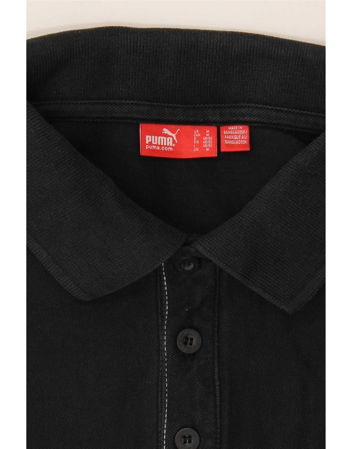 Puma herre poloshirt Medium sort bomuld