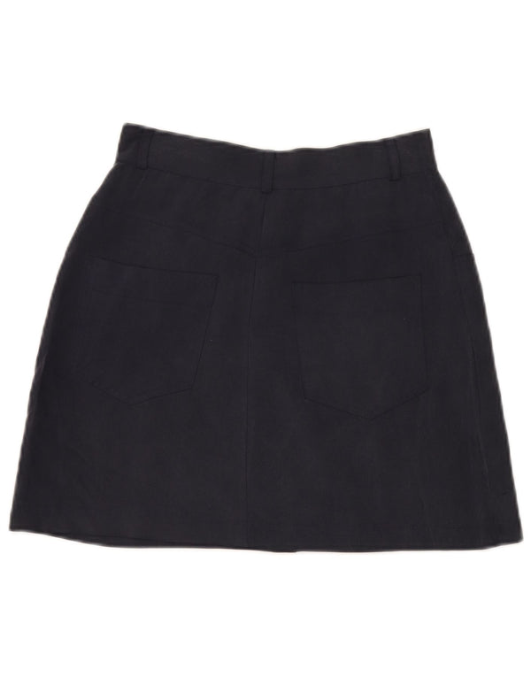 Ballon Dame A-Line nederdel IT 36 XS W25 Marineblå Silke