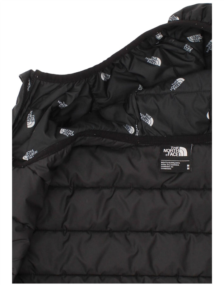 The North Face Boys Grafisk, hættepolstret jakke 9-10 år Medium Sort
