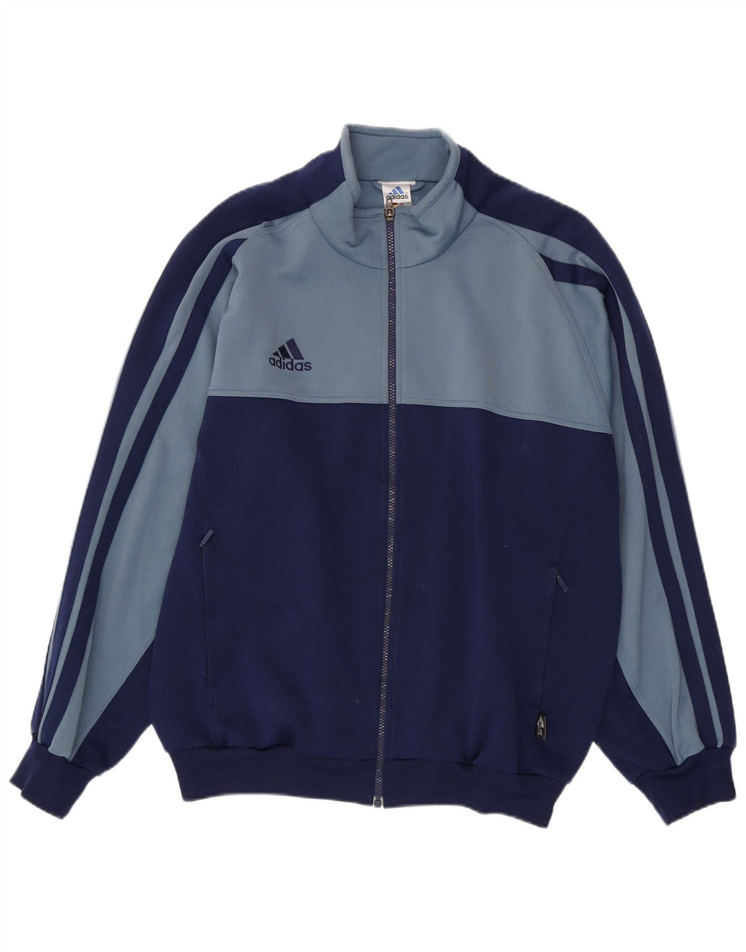 Adidas Herre Climalite træningsdragt Topjakke UK 44/46 Large Navy Blue
