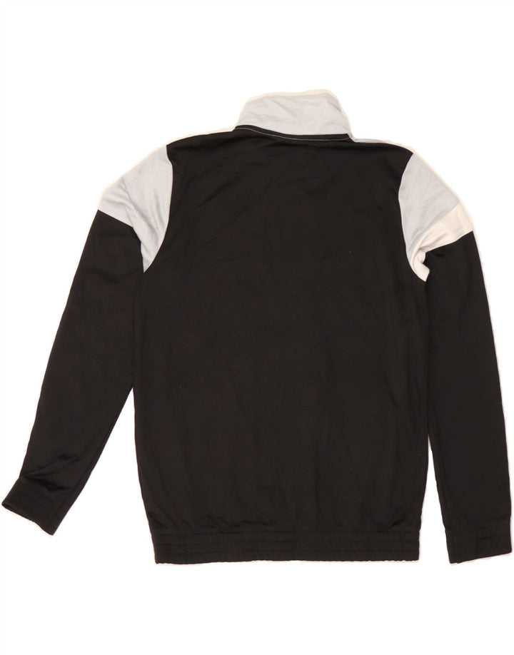 NFL Boys Riders Tracksuit Top Jacket 10-11 Years Medium Black Colourblock Vintage NFL and Second-Hand NFL from Messina Hembry 