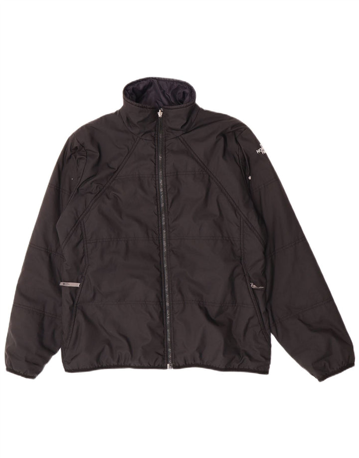 The North Face Dame Windbreaker Jacket UK 16 Large Black Polyester