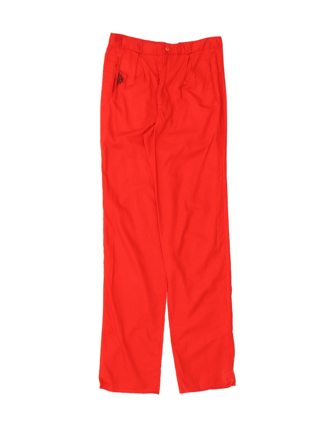 STEFANEL Mens Pegged Casual Trousers IT 48 Medium W32 L37 Red Vintage Stefanel and Second-Hand Stefanel from Messina Hembry 