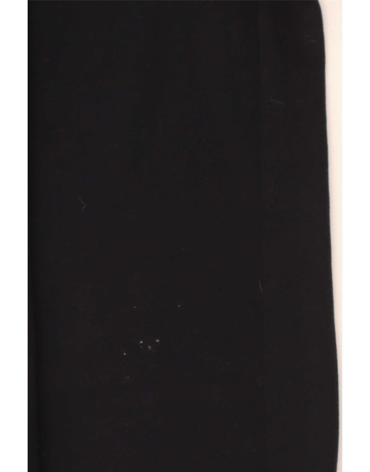 Reiss Womens Tracksuit Bukser med brede ben UK 10 Small Black Polyester