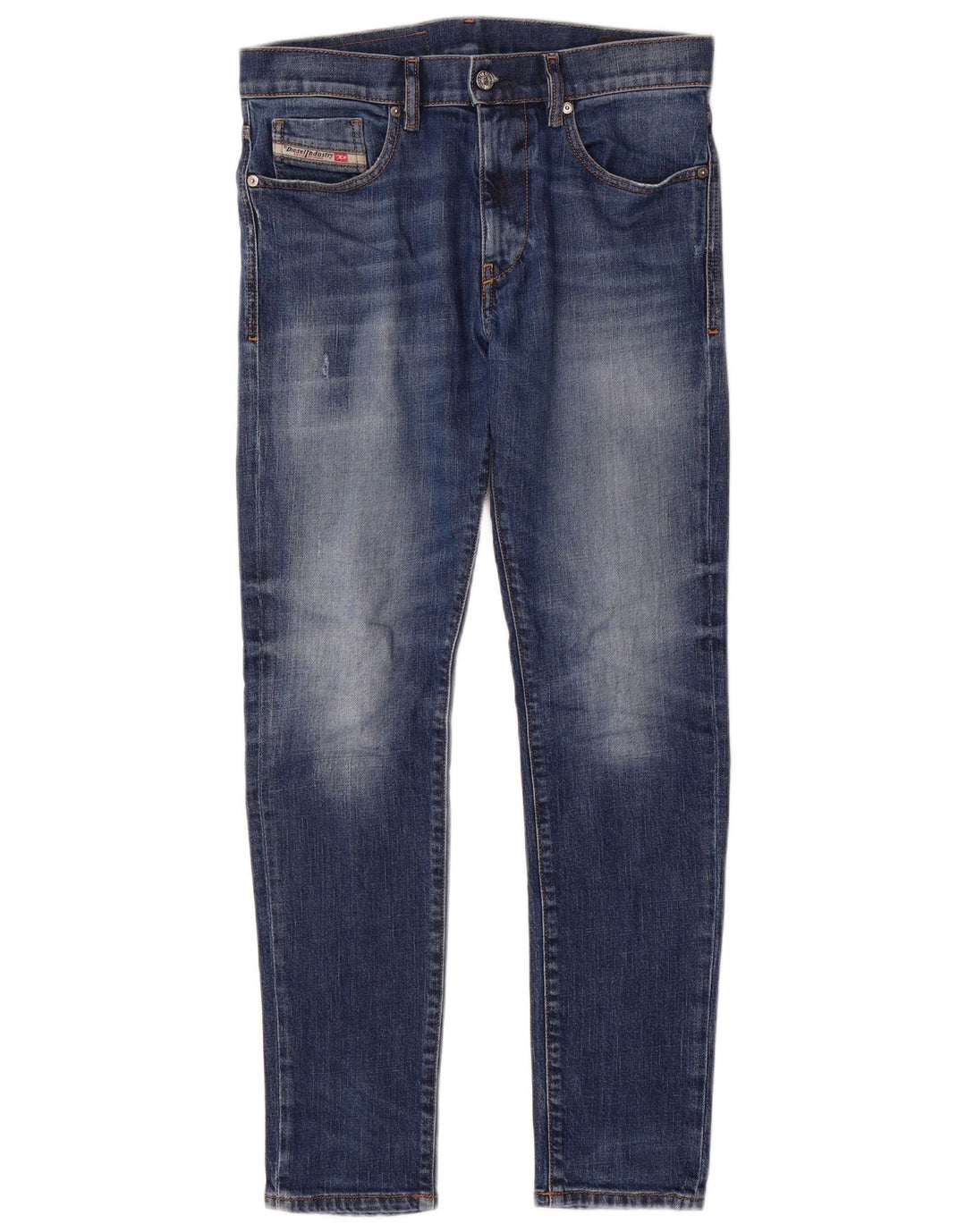 Diesel Dame Slim Jeans W30 L30 Blå Bomuld
