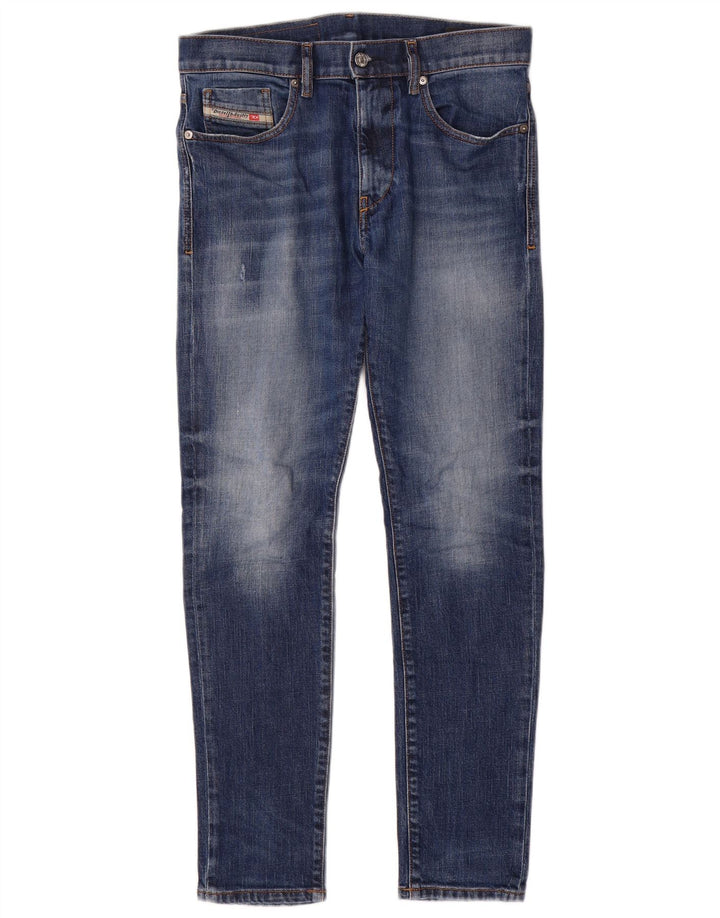 Diesel Dame Slim Jeans W30 L30 Blå Bomuld