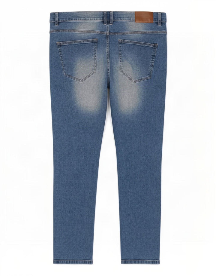 French Connection Slim Jeans til mænd W38 L32 blå bomuld
