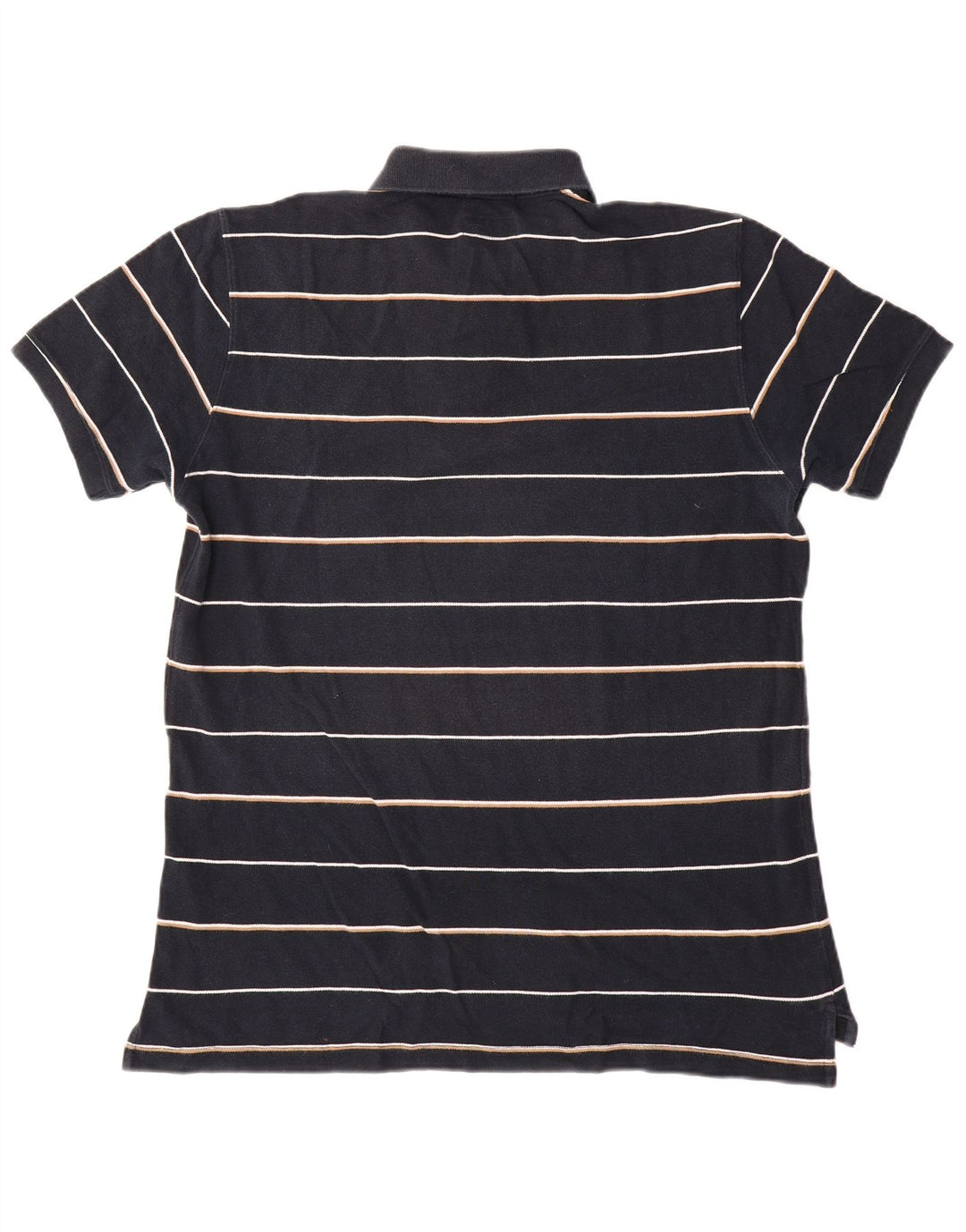 Massimo Dutti Herre poloshirt Stor marineblå stribet