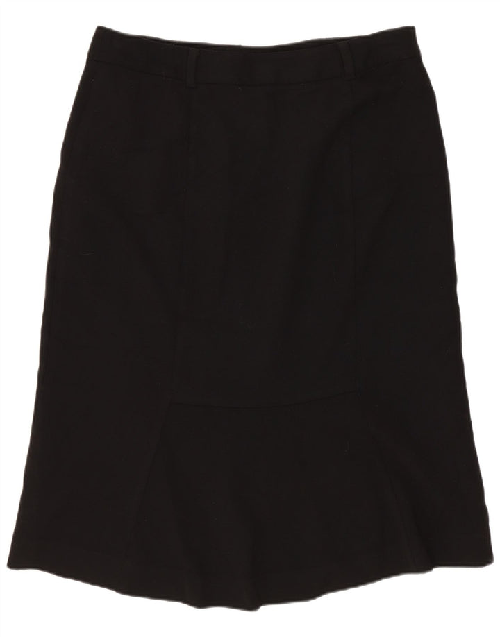 Ralph Lauren Dame A-Line nederdel US 6 Medium W30 Sort Uld