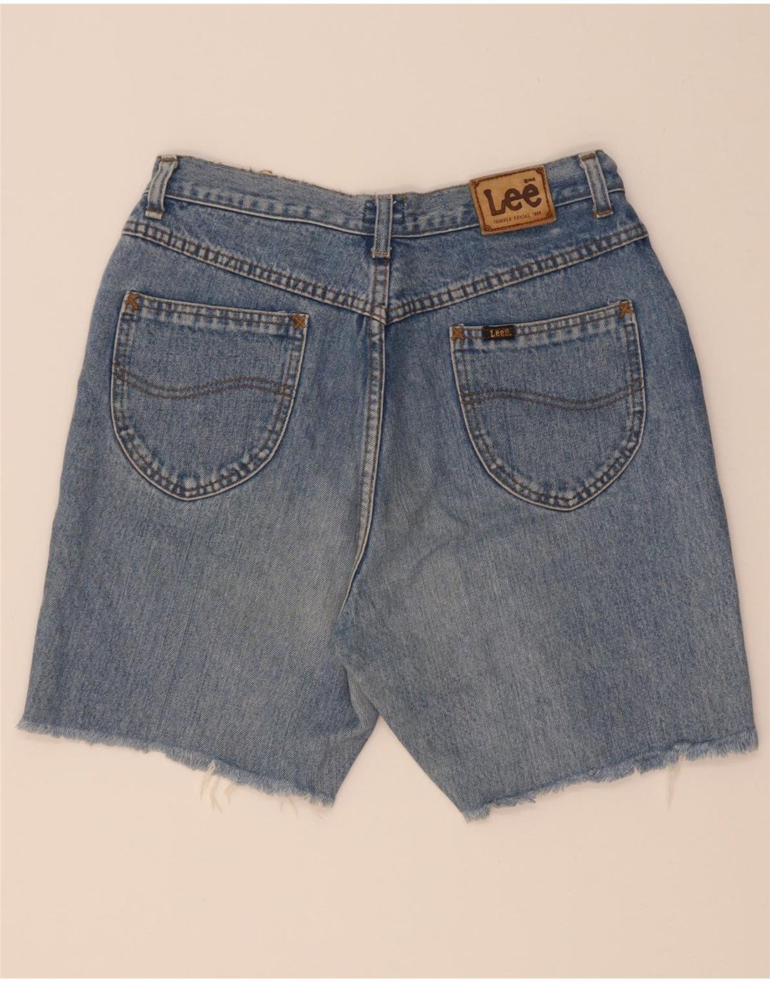 Lee Denim Shorts til mænd W32 Medium Blue