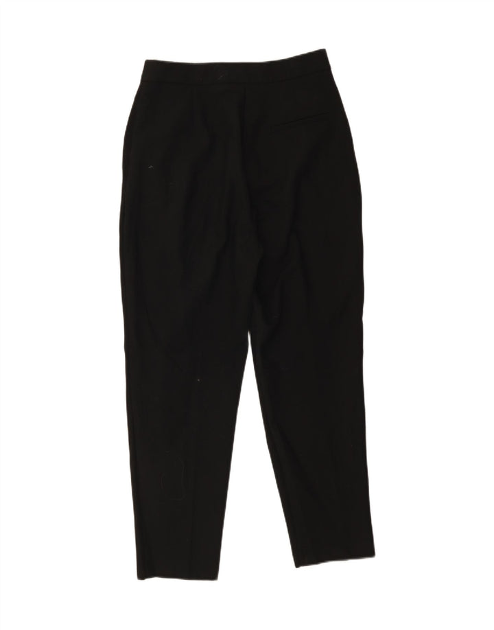 Zara Dame tilspidsede Casual Bukser Medium W28 L27 Sort