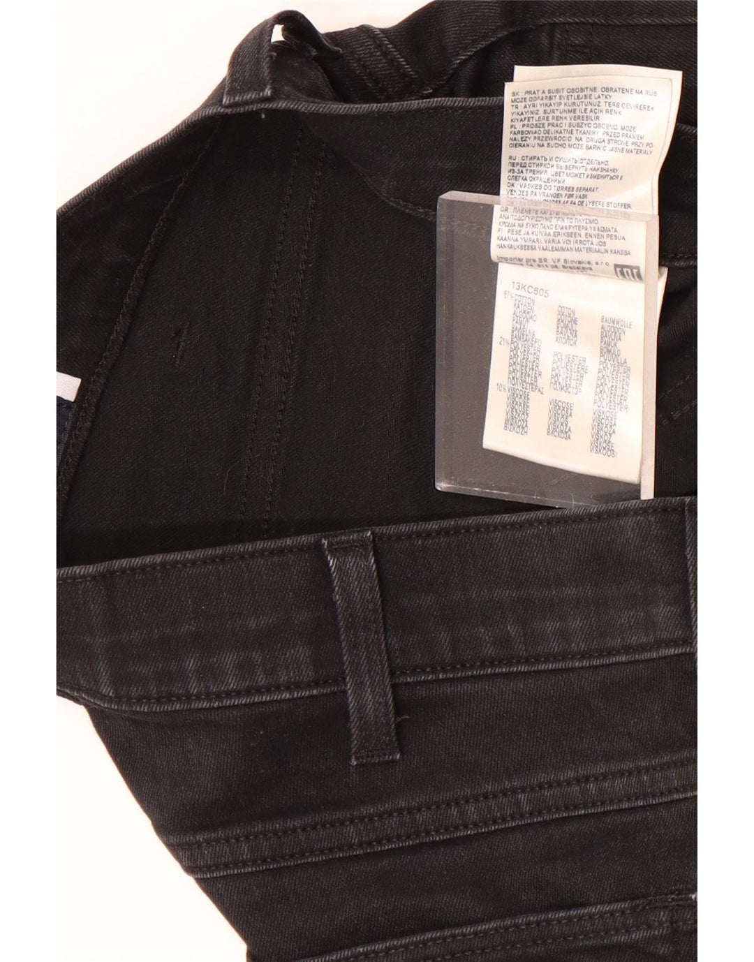 Wrangler Herre Bryson Slim Jeans W30 L28 Sort Bomuld