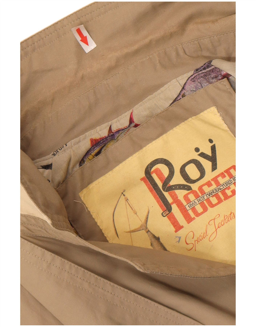 Roy Rogers Herre Loose Fit Trench Coat UK 38 Medium Grå Bomuld