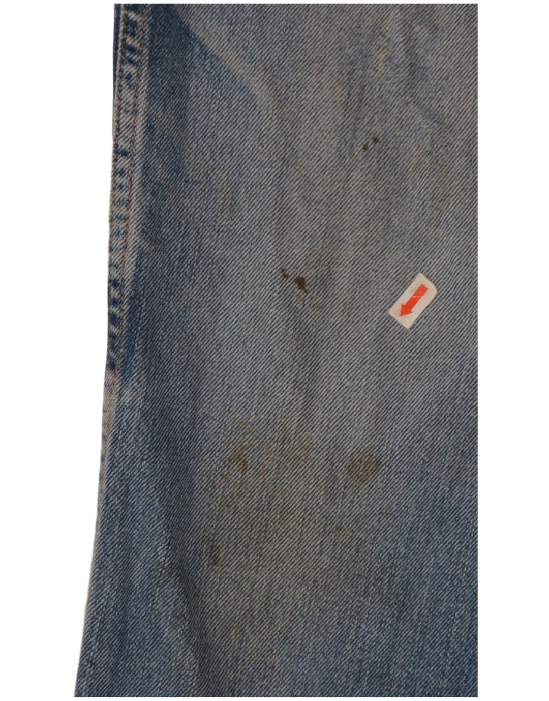 Wrangler Herre Texas Straight Jeans W38 L30 Blå Bomuld