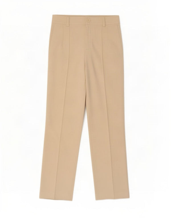 Zara Lige Casual Bukser Medium W32 L33 Off White Polyester