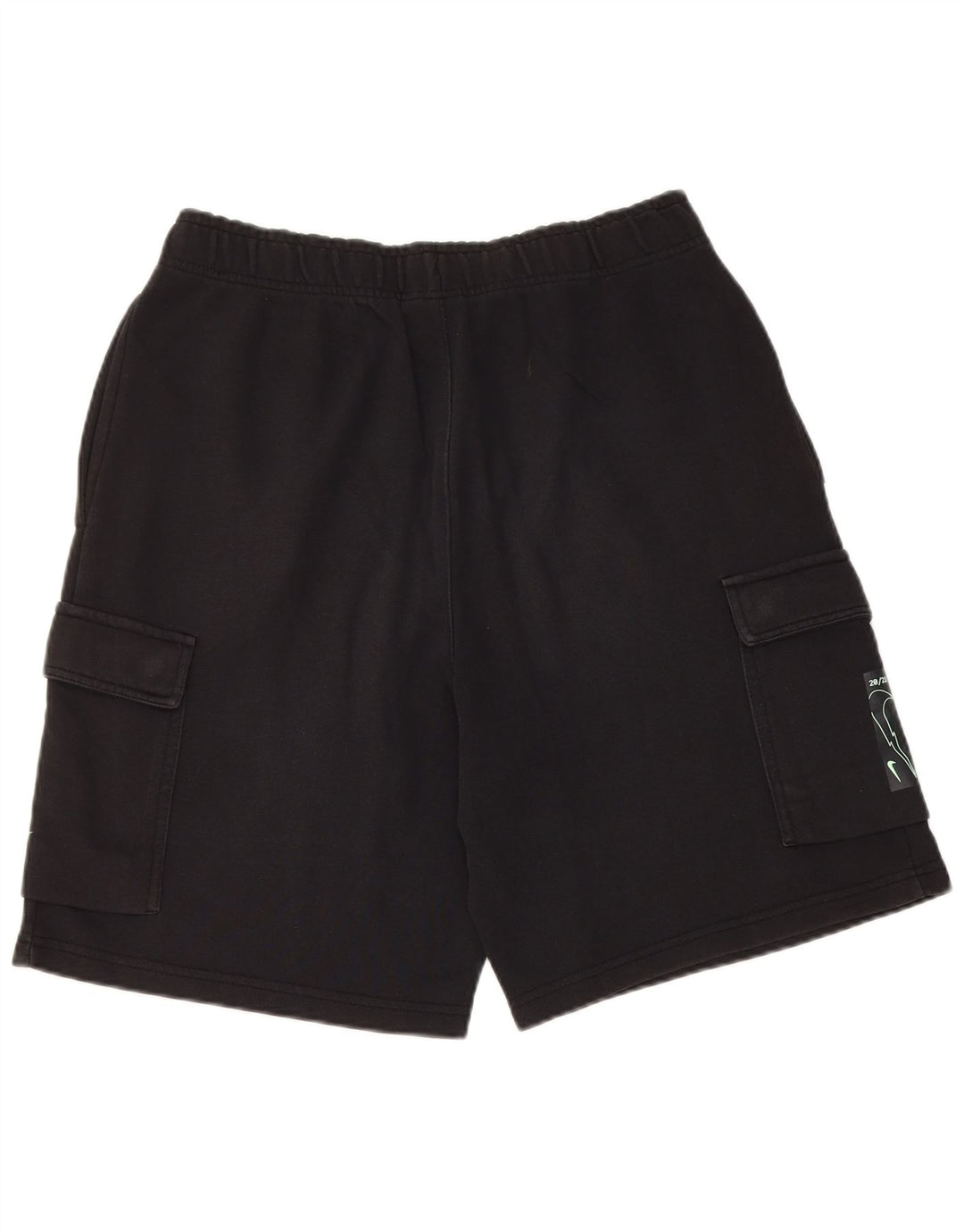 Nike Herre Standard Fit Sportshorts Medium Sort Bomuld