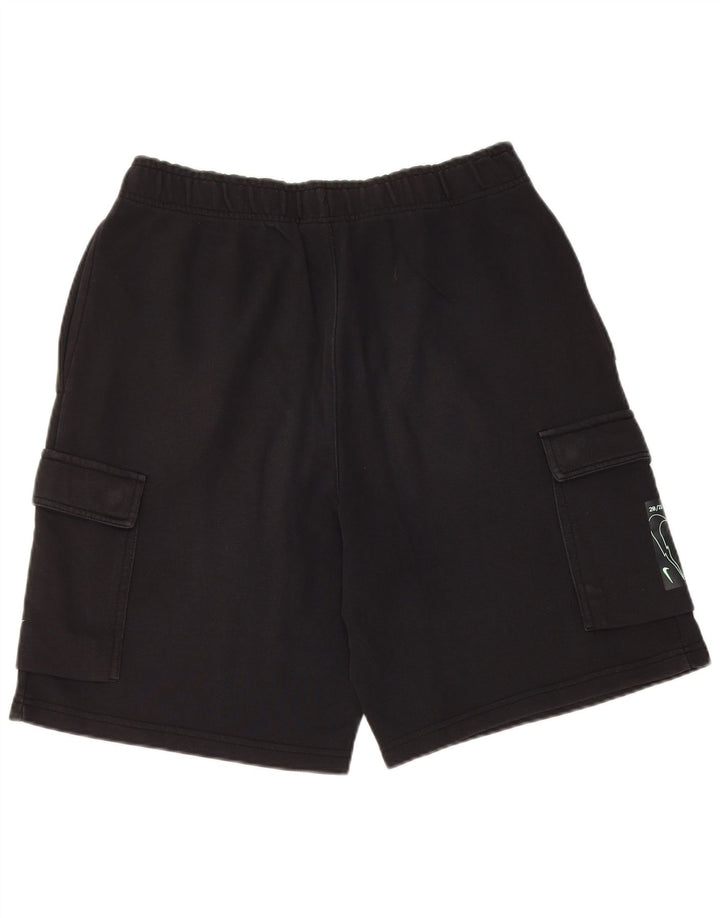 Nike Herre Standard Fit Sportshorts Medium Sort Bomuld