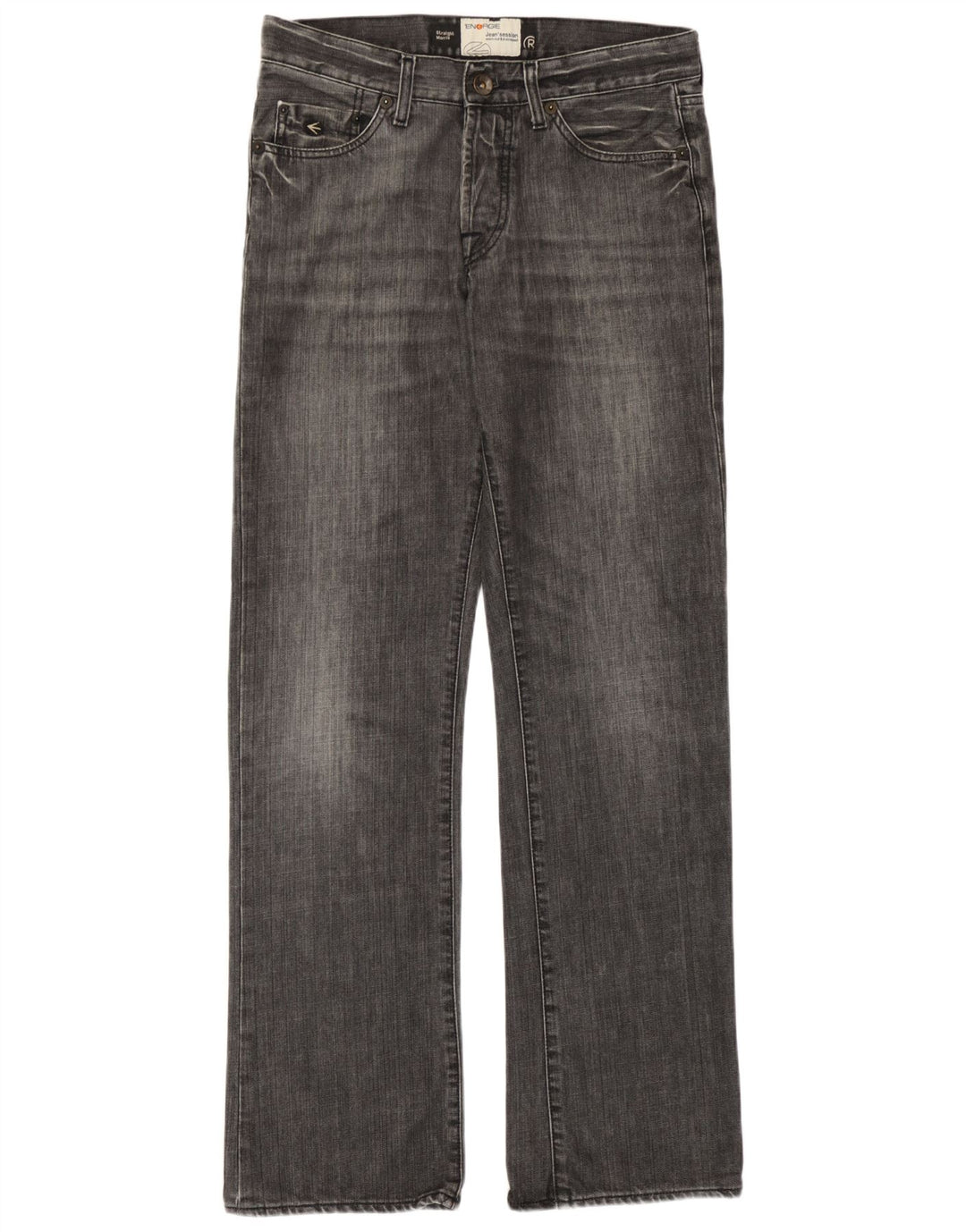 Energie Herre Morris Straight Jeans W32 L34 Grå Bomuld
