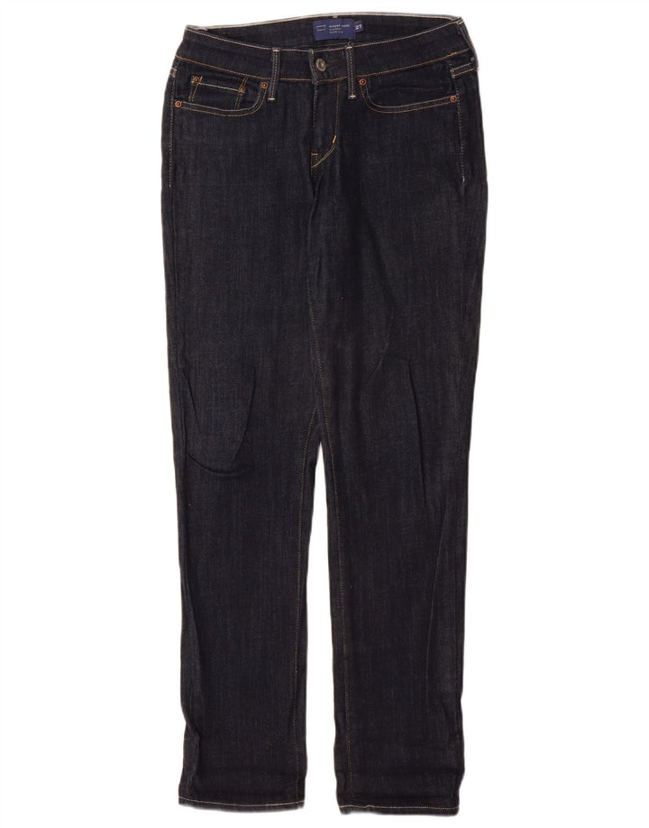 Levi's Dame Slight Curve Slim Jeans W27 L31 Marineblå Bomuld