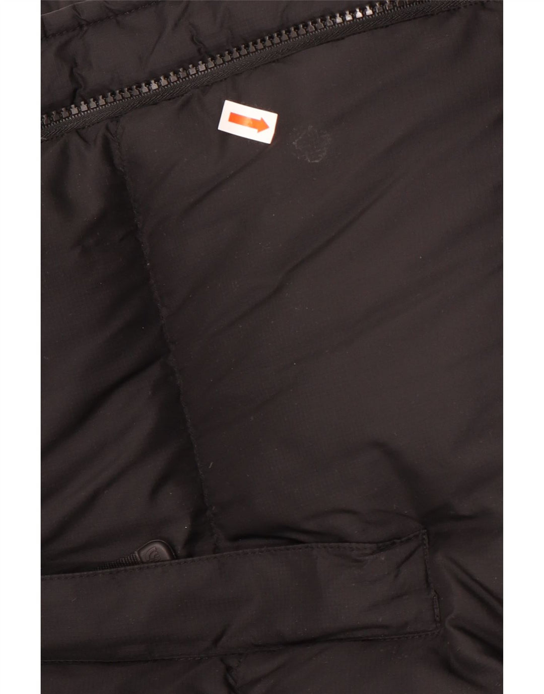 The North Face Herre Polstret Jakke UK 38 Medium Sort Nylon