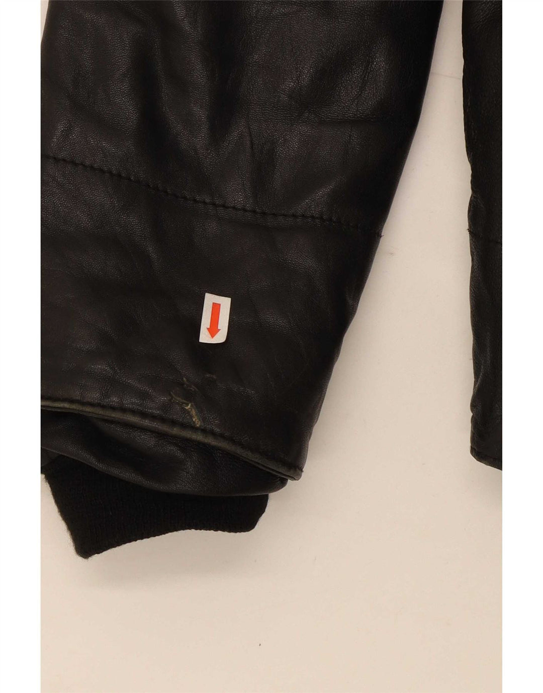 Pellitalia Dame Hætte Læderjakke UK 14 Medium Sort
