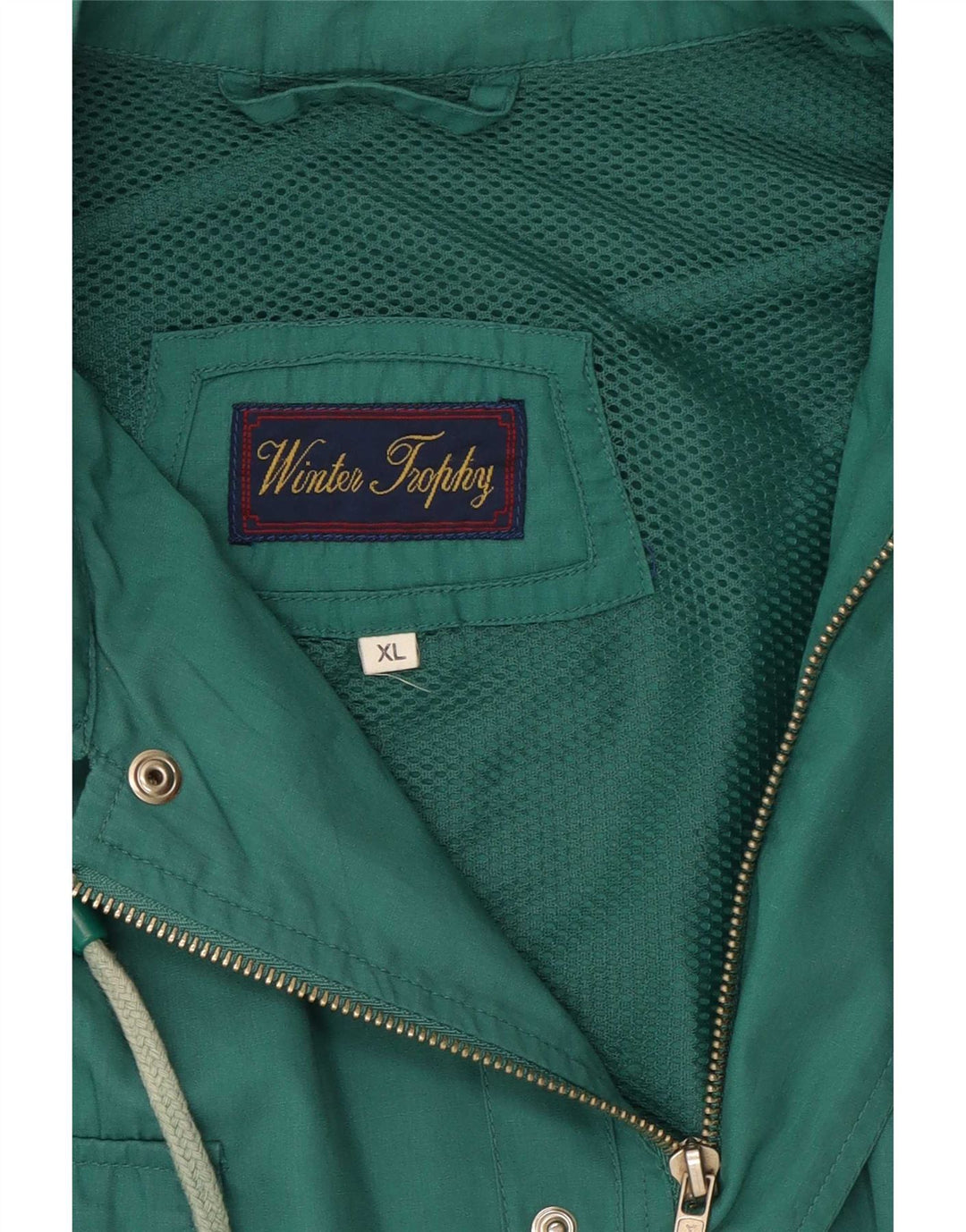 Vintage Herre Military Jacket UK 42 XL Grøn